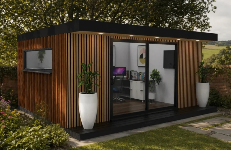 Garden room Bristol Cotham office studio