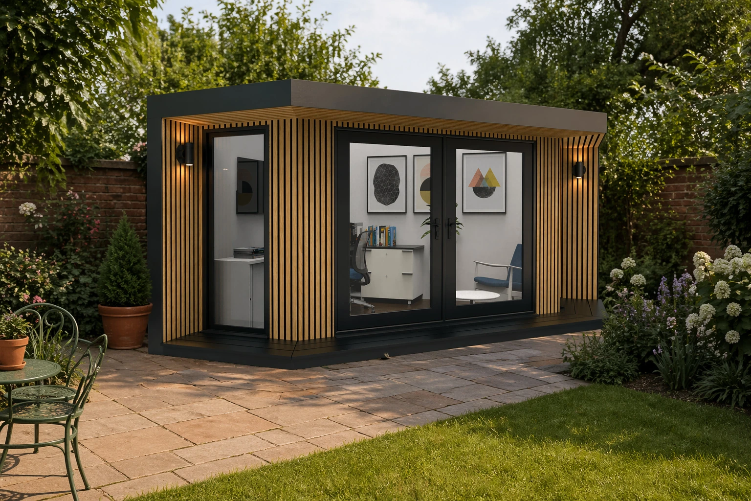 Garden room Bristol Montpelier office studio
